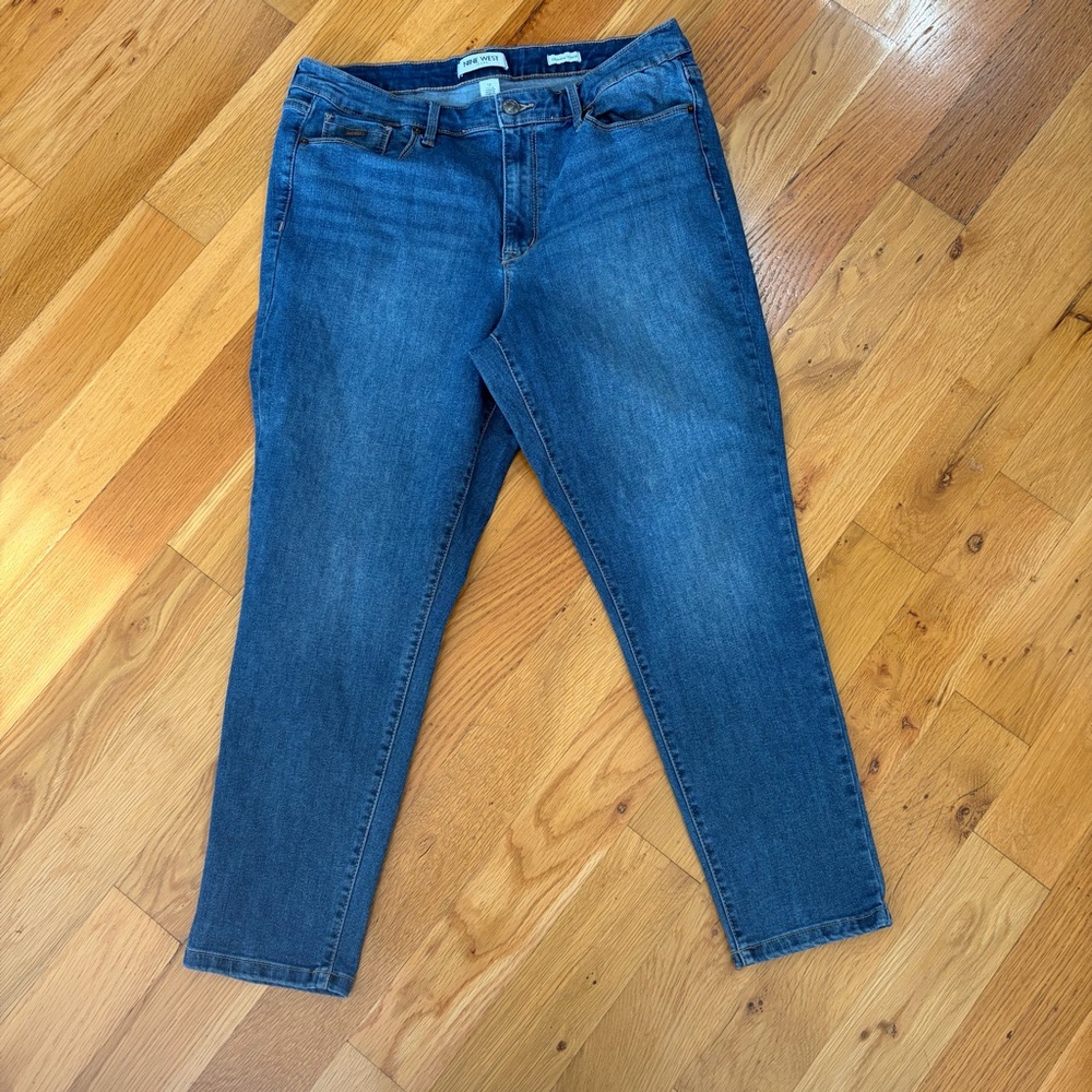 Nine West Classic Blue Crop Women's Jeans